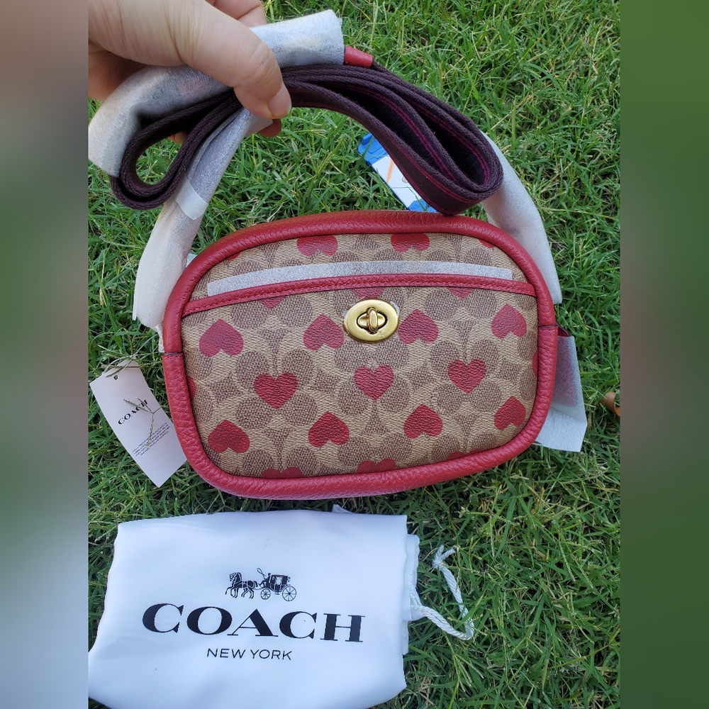 NWT Coach camera Bag limited edition